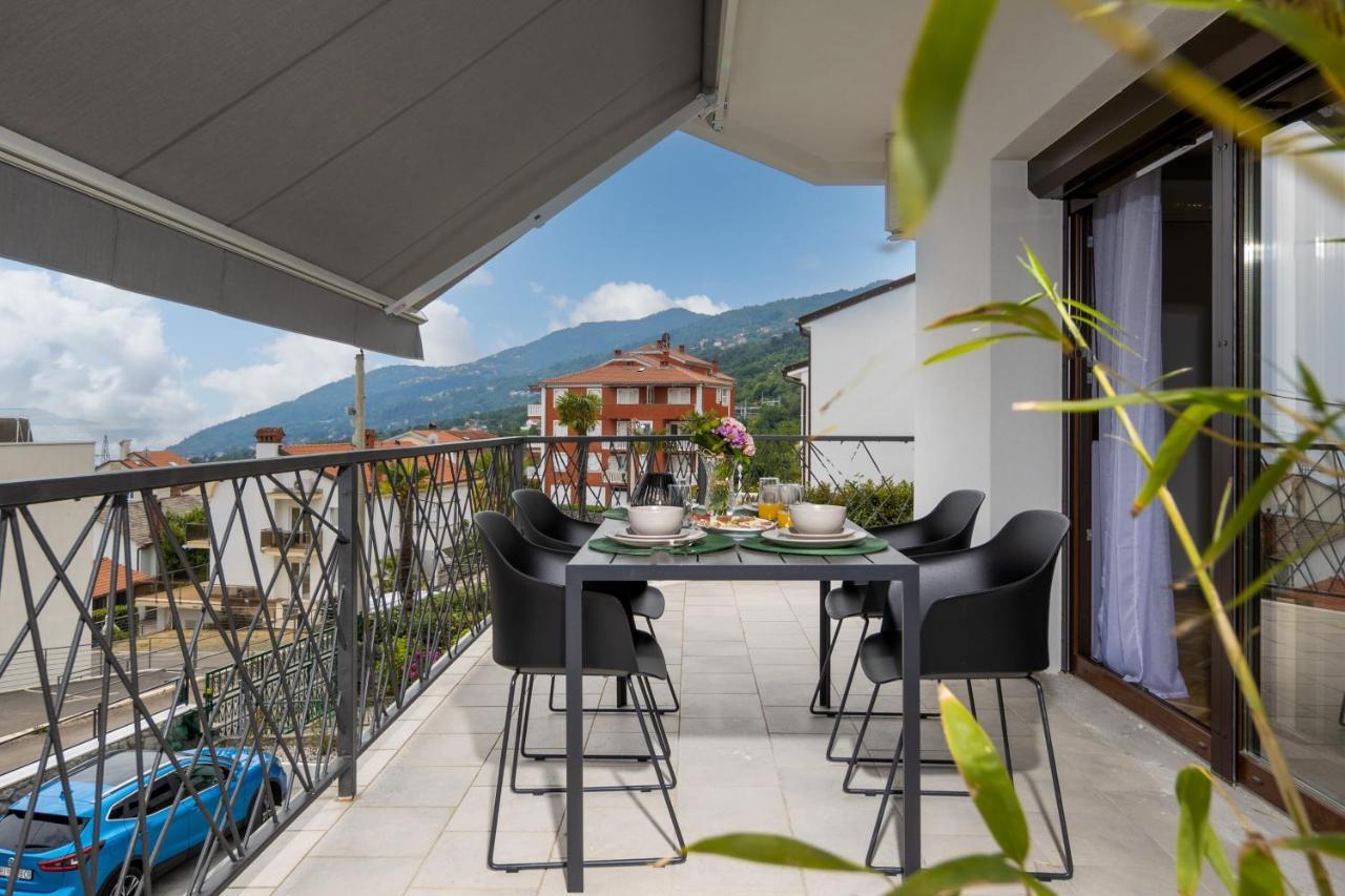 Villa Adriatic, Apartment Chiara With Sea View And Heated Swimming Pool, Free Private Parking, Ičići Dış mekan fotoğraf